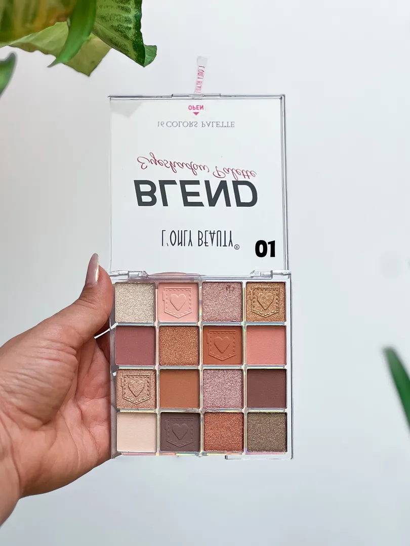 پالت سایه 16 رنگ بلیند BLEND