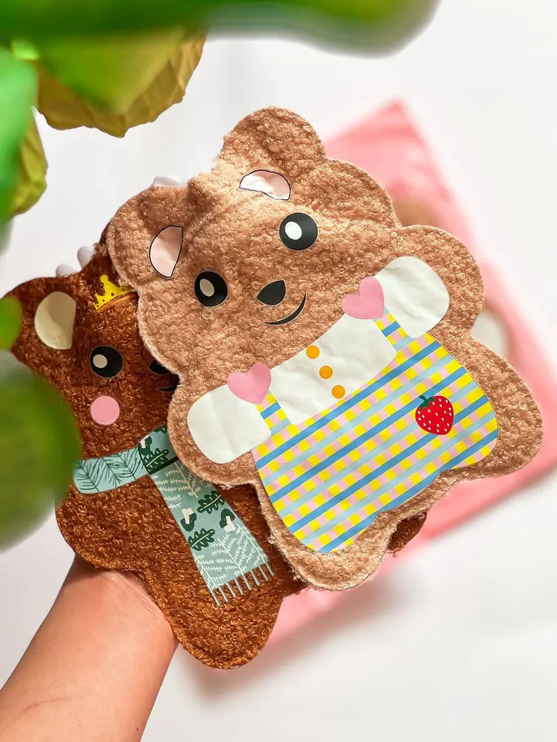 کیسه آبگرم پشمالو خرسی